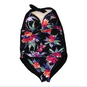 St John’s Bay One Piece Bathing Suit SZ 16